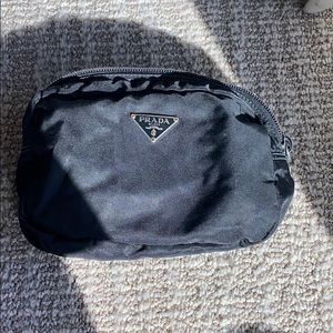 Prada nylon makeup bag